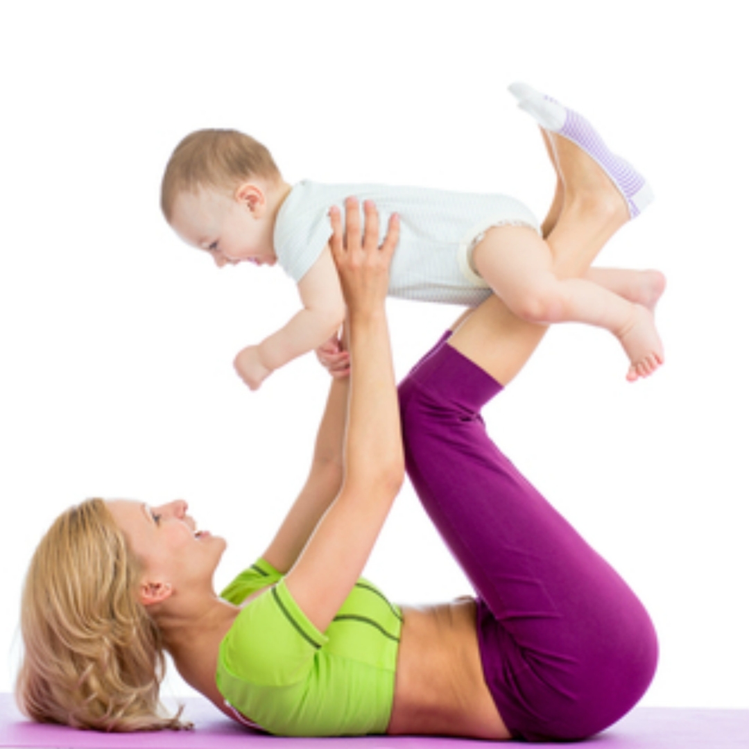 Mom with Baby Workout
